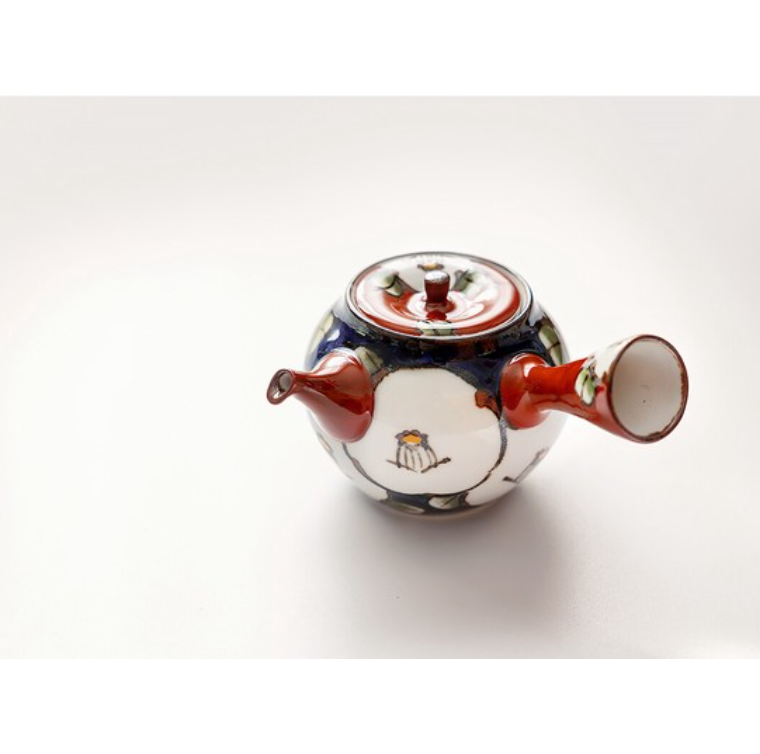 【預訂】日本製 有田燒 手繪　濃椿茶具套裝⁣