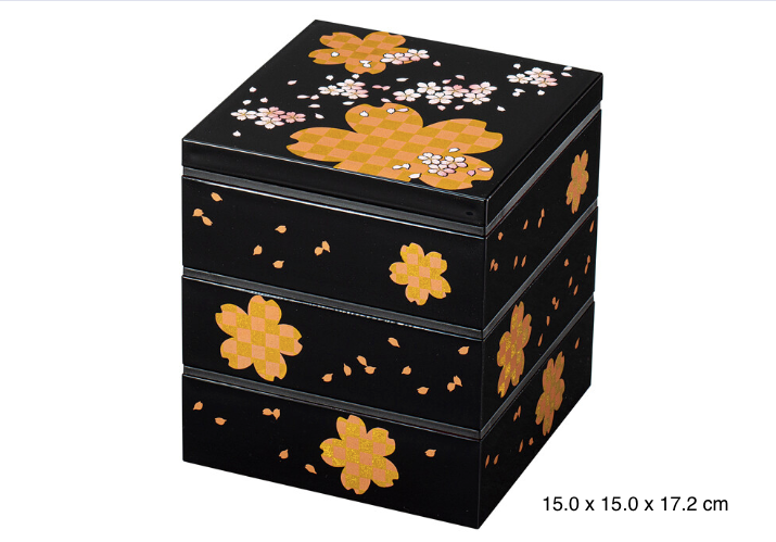 【預訂】日本製 金箔漆賀年全盒