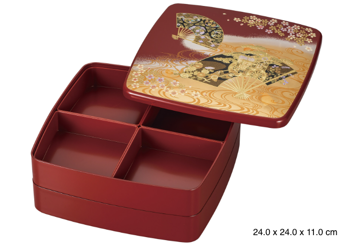 【預訂】日本製 金箔漆賀年全盒