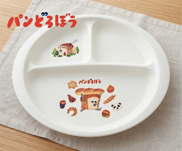 【預訂】日本金正陶瓷 麵包小偷餐具系列