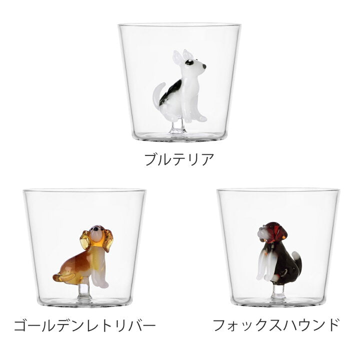 【預訂】日本直送 Ichendorf 狗狗圖案玻璃杯