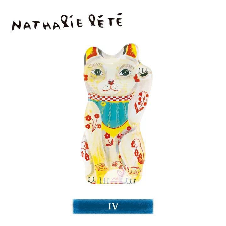 【預訂】日本直送 法國插畫家Nathalie Lete貓玻璃盤