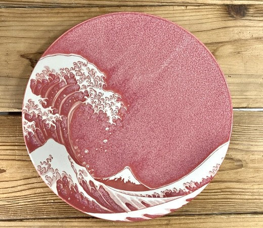 【現貨】日本製 葛飾北齋沖浪大碟