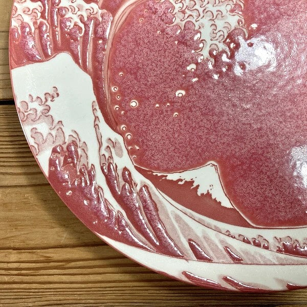 【現貨】日本製 葛飾北齋沖浪大碟