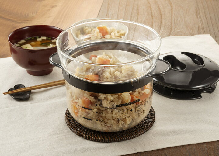 【預訂】日本製 Hario微波爐飯器