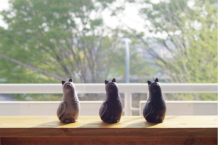 【預訂】日本製 南部鐵器白鳳堂貓香座