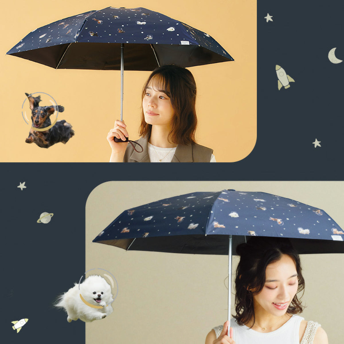 【預訂】日本直送 Flying Dog x Wpc. Space 迷李傘