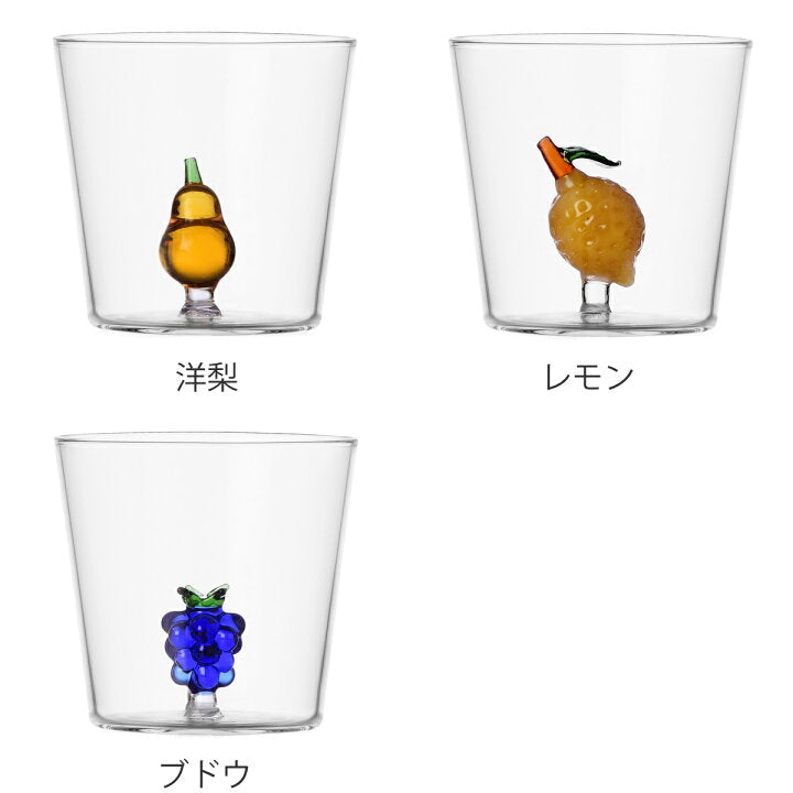 【預訂】日本直送 Ichendorf 水果花卉圖案玻璃杯
