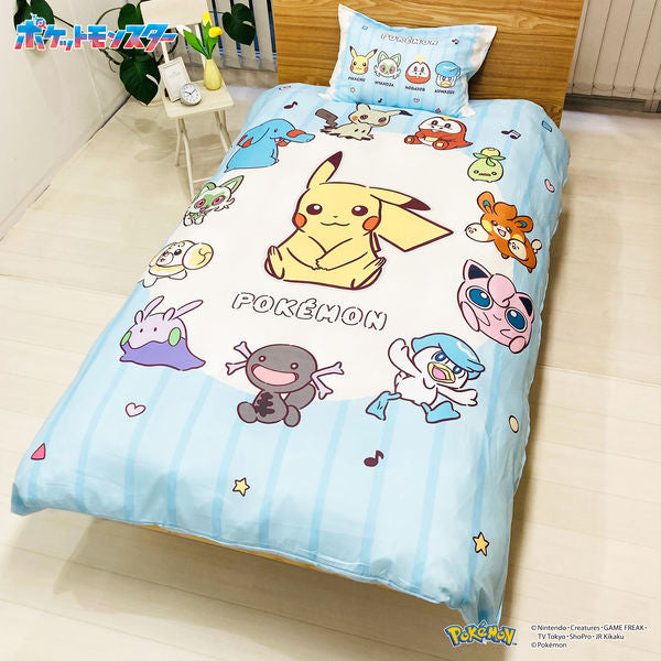 【預訂】日本直送 Pokemon被套枕套兩件套
