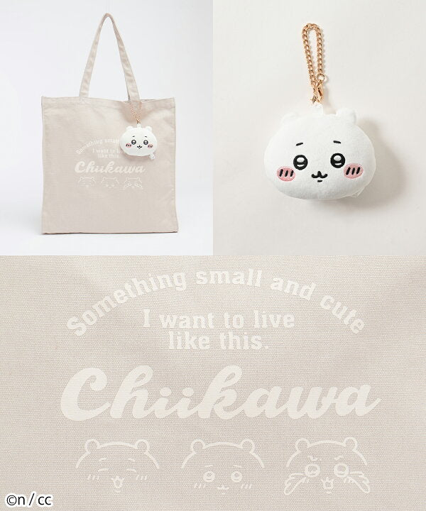 【預訂】日本直送 Chiikawa連掛公仔tote bag