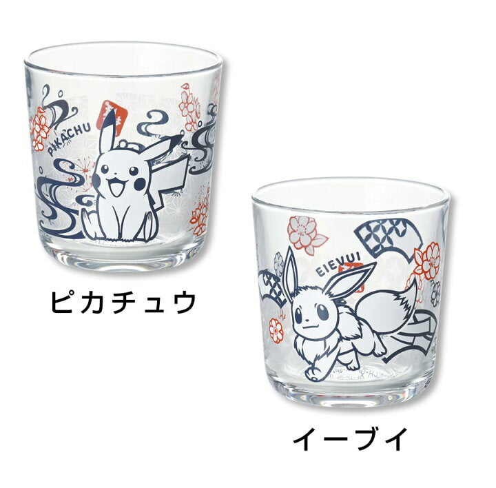 【預訂】日本製 pokemon紙雕玻璃杯