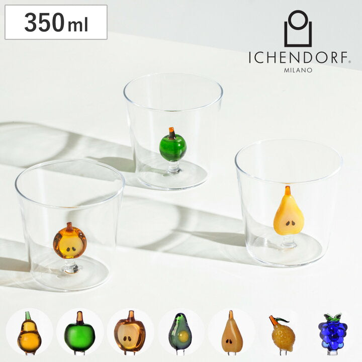 【預訂】日本直送 Ichendorf 水果花卉圖案玻璃杯