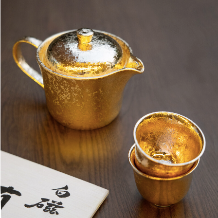 【預訂】日本有田燒 手工金箔茶壺套裝