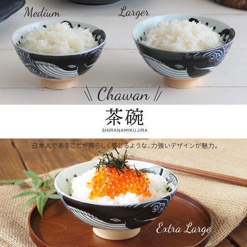 【預訂】日本製 鯨魚飯碗