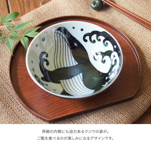 【預訂】日本製 鯨魚飯碗