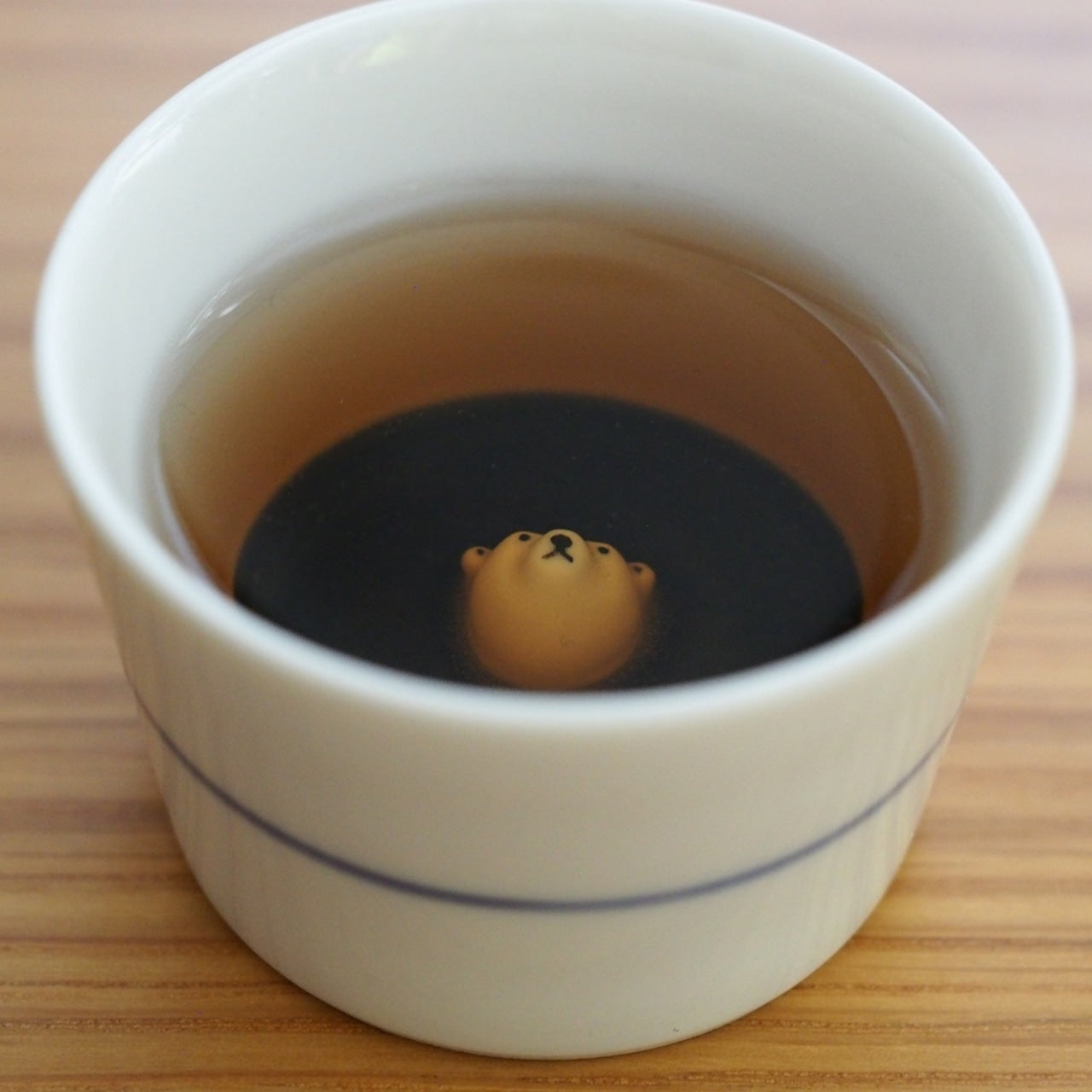 【預訂】日本樂土 夜月白熊🐻‍❄️白瓷清酒杯