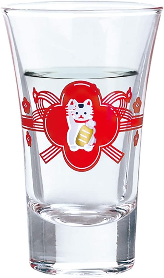 【現貨】日本製 招財貓清酒杯