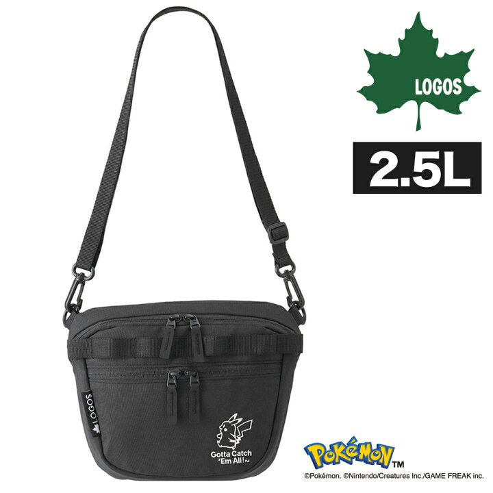 【預訂】日本直送 LOGOS pokemon30周年防水斜背包
