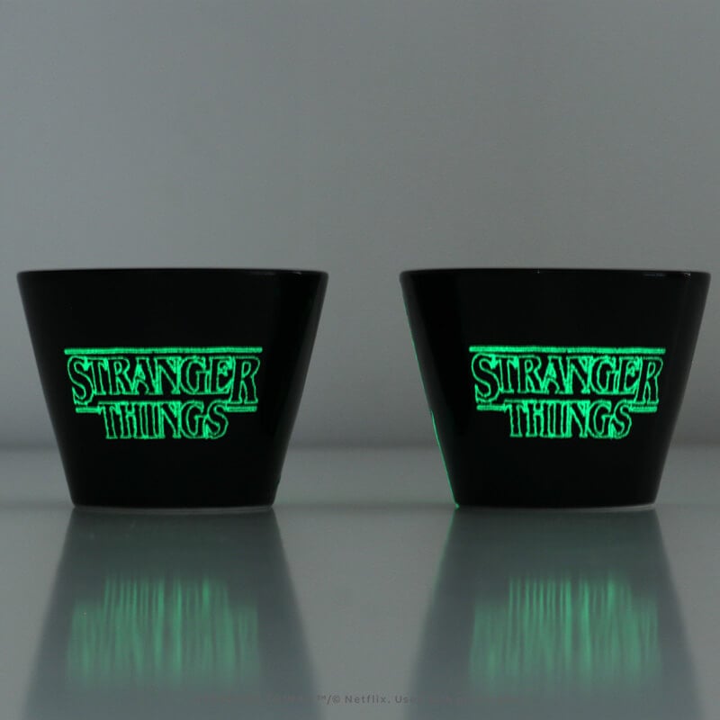 【預訂】日本製 BARBAR 夜光x stranger things{未知世界}茶杯