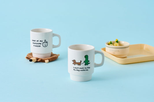 【預訂】日本直送 joGUMAN THROW AWAY馬克杯