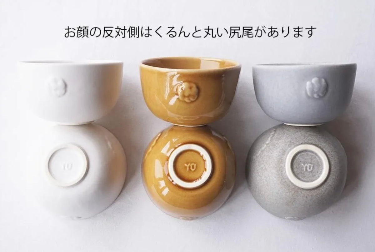 【預訂】日本製益子燒 貴婦狗碗
