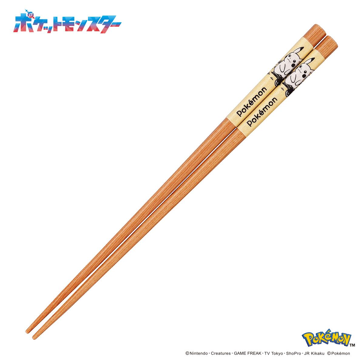 【預訂】日本製 山加xpokemon 30周年筷子
