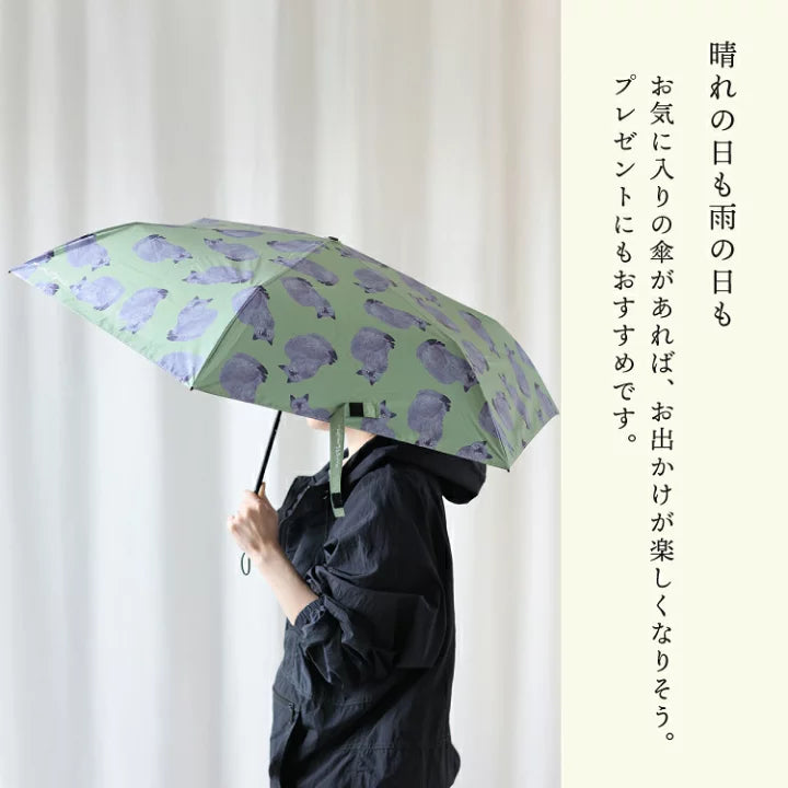 【預訂】松尾美雪 貓咪插畫折疊傘