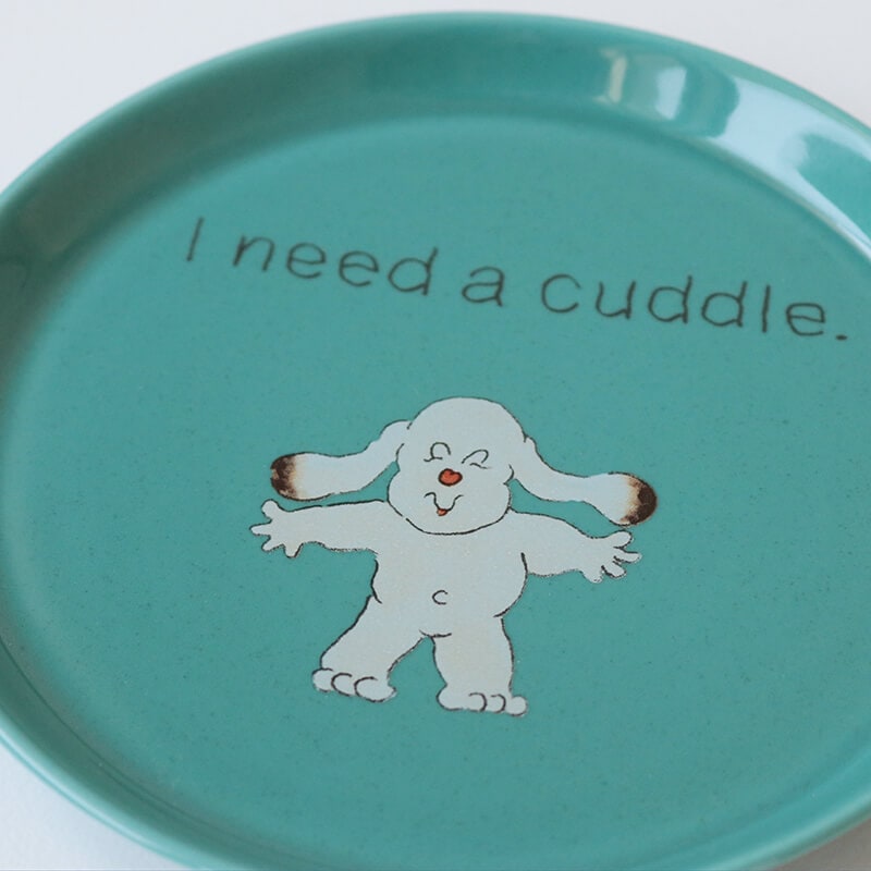 【預訂】日本製 HASAMI × Cuddle 雜誌 神秘圈 s1皿