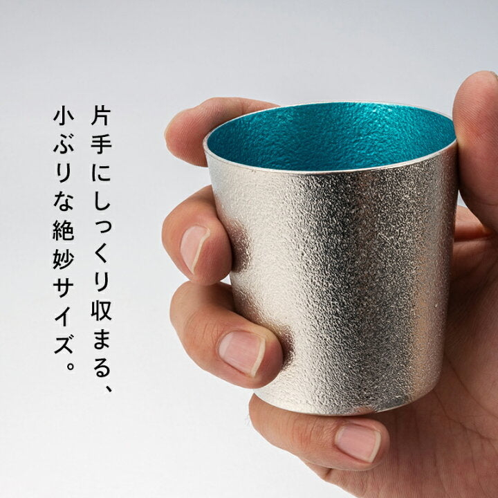 【預訂】日本製 能作fujimaki blue清酒杯