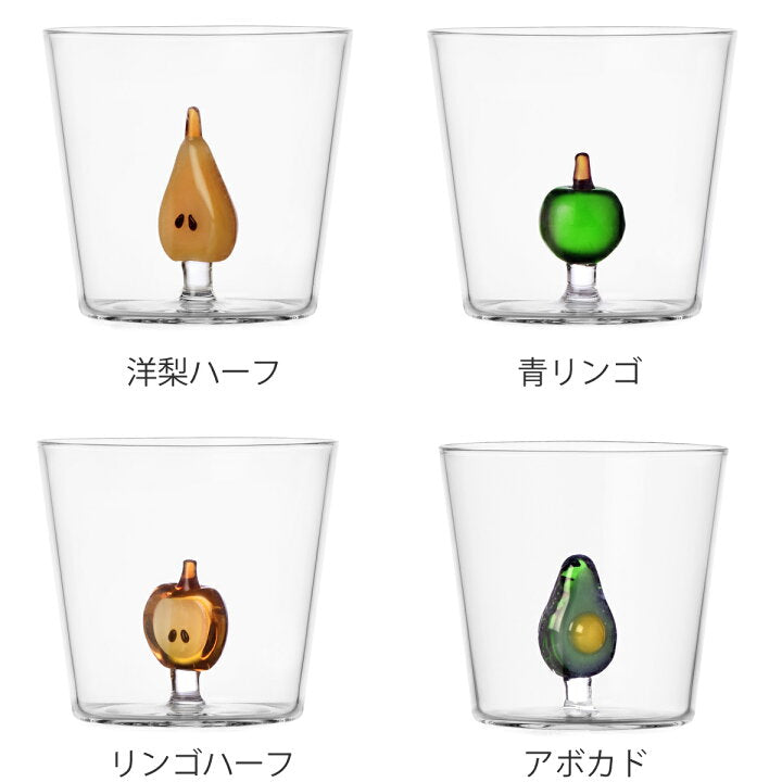 【預訂】日本直送 Ichendorf 水果花卉圖案玻璃杯