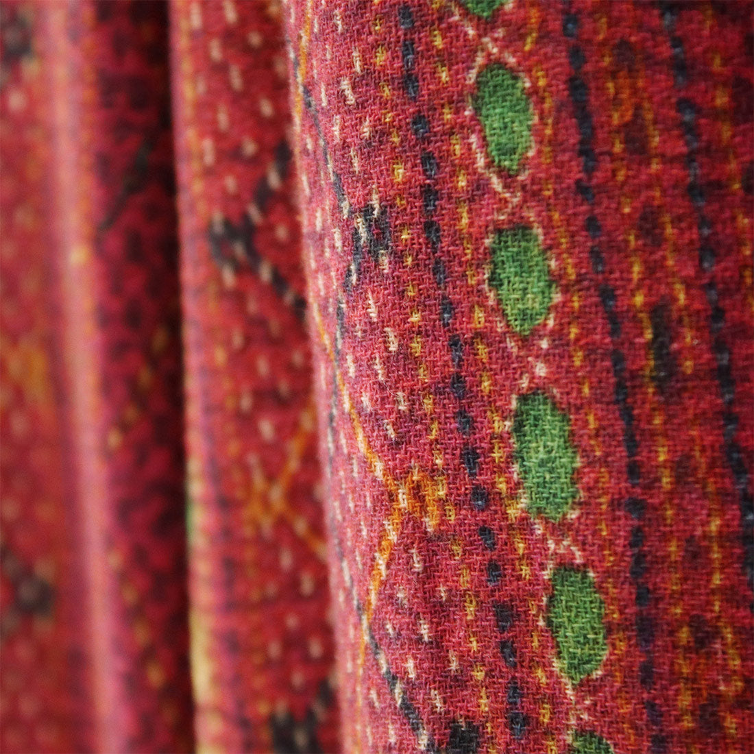 【預訂】日本直送 印度製棉麻刺繡九分褲