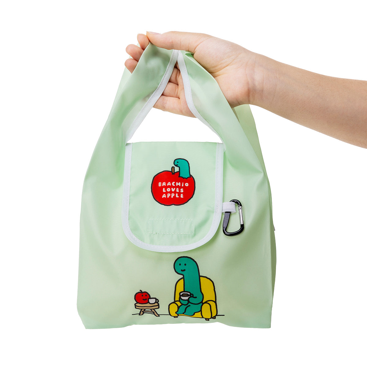 【現貨】日本直送 joGUMAN 摺疊式環保袋 Apple