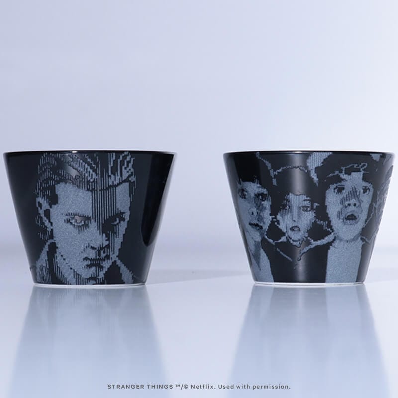 【預訂】日本製 BARBAR 夜光x stranger things{未知世界}茶杯