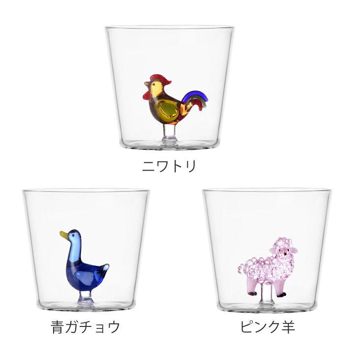 【預訂】日本直送 Ichendorf 動物農場玻璃杯