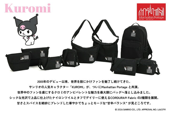 【預訂】日本直送 Manhattan Portage x Sanrio Kuromi 系列