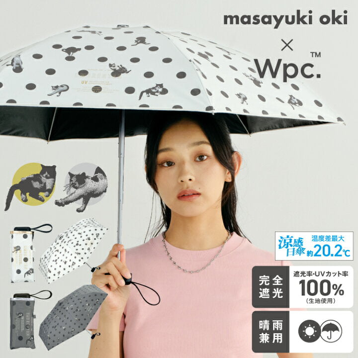 【預訂】日本直送 Masayuki Oki x Wpc. 貓咪波點雨傘