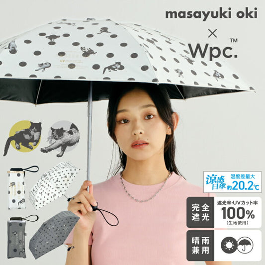【預訂】日本直送 Masayuki Oki x Wpc. 貓咪波點雨傘
