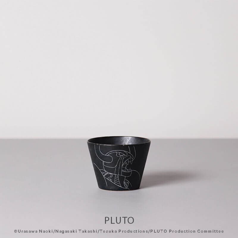 【預訂】日本製 BARBAR Sketch 《PLUTO ～冥王～》黑白素描茶杯