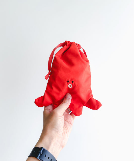 【預訂】日本直送 章魚香腸抽繩袋