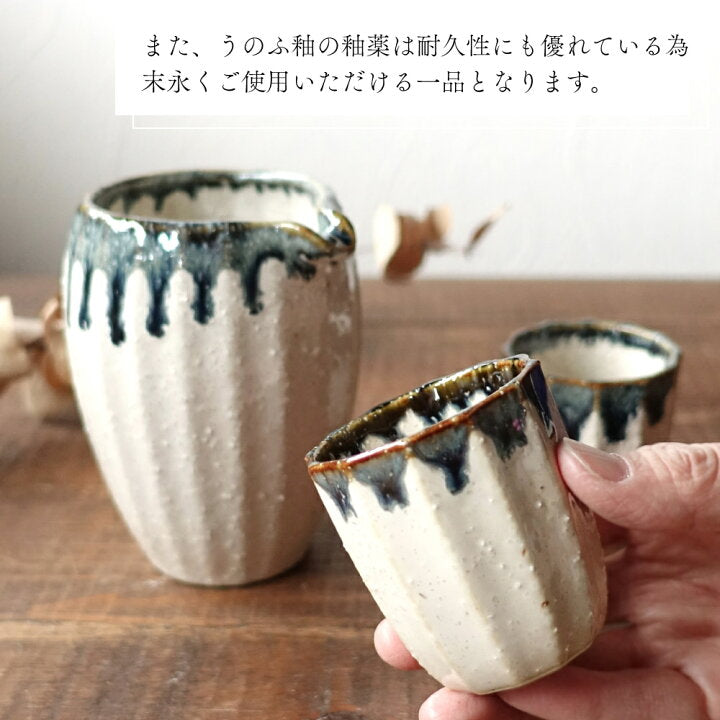 【預訂】日本製 美濃燒宇野府清酒套裝