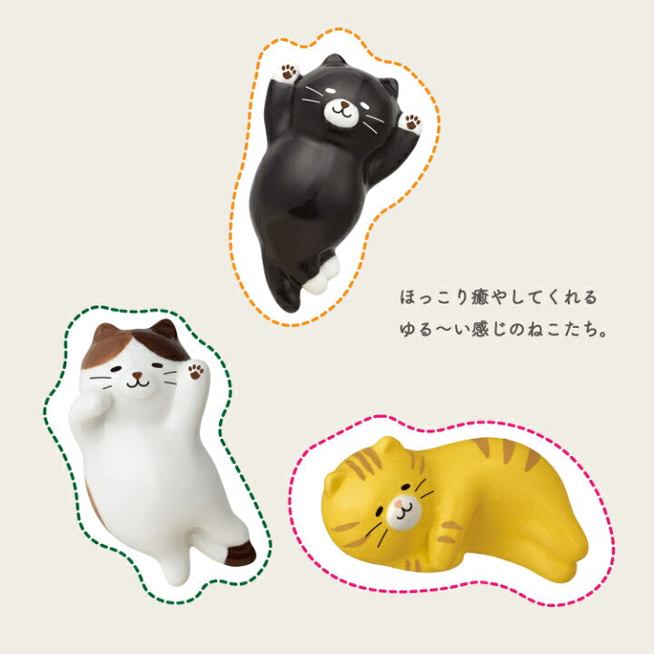 【預訂】日本直送 Nekochill 懶貓筷子架
