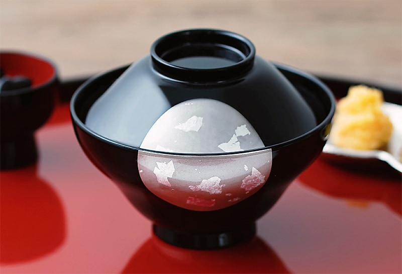【預訂】日本製 越前漆器日月湯碗