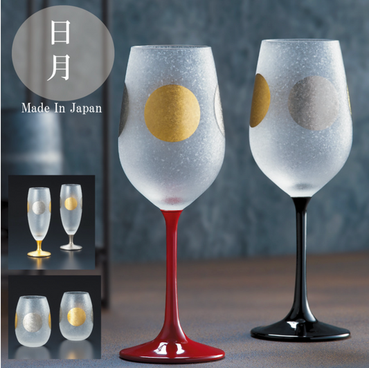 【預訂】日本製 白金日月霧面酒杯系列