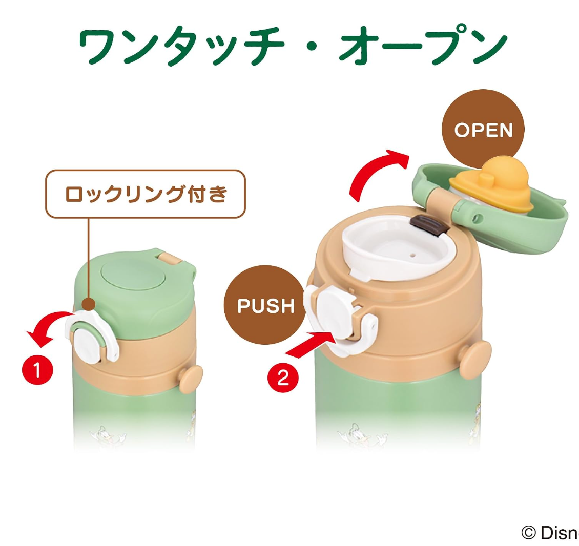【預訂】日本直送 Micky mouse綠色Thermos暖壺