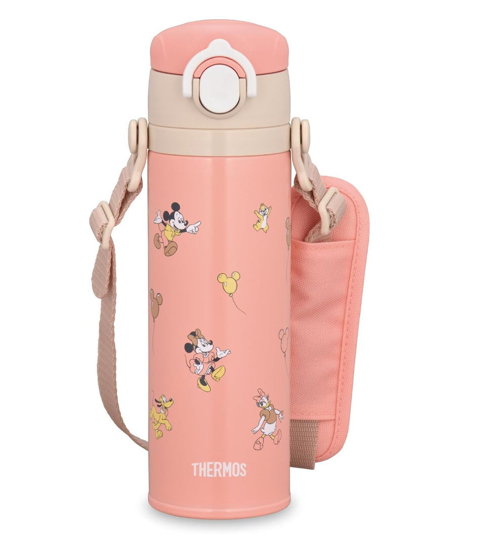 【預訂】日本直送 Minnie mouse粉色Thermos暖壺