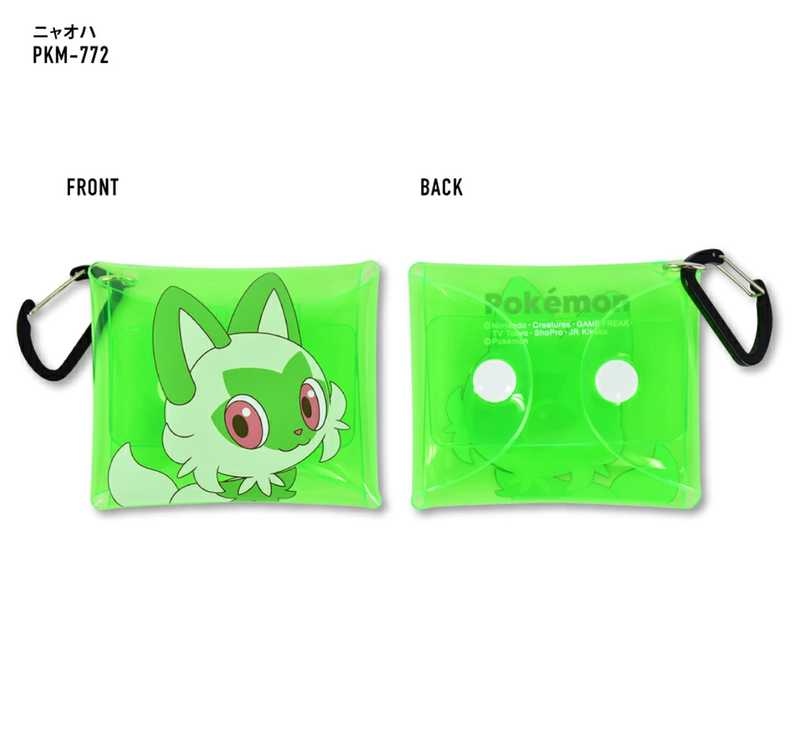 【預訂】日本直送 Pokemon透明收納小掛套