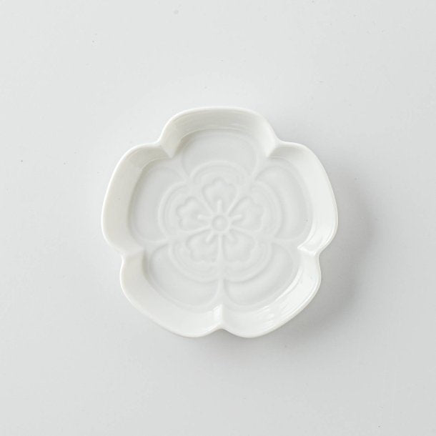 【預訂】日本製  花形線刻豆皿