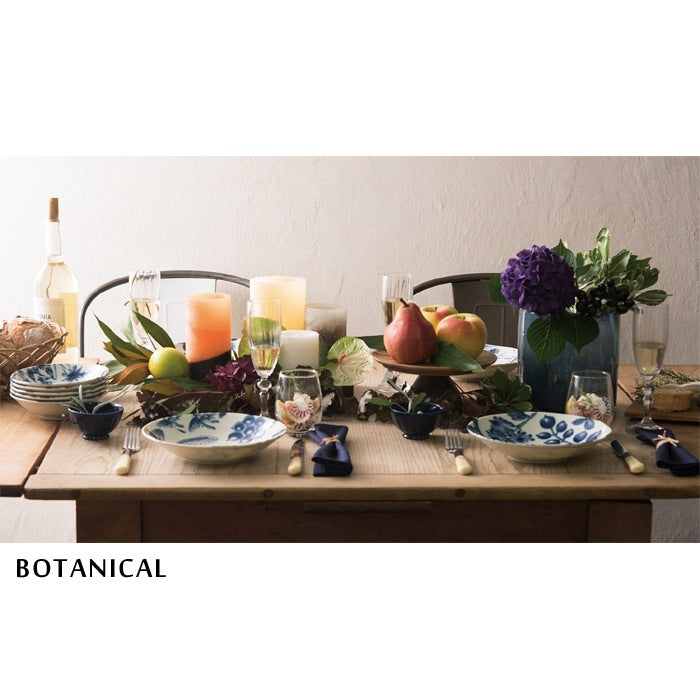 【預訂】日本製 Botanical 輕量藍色小鉢
