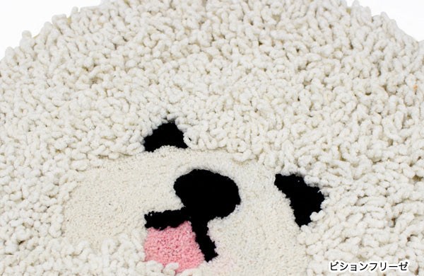 【預訂】印度製 圓形動物地毯