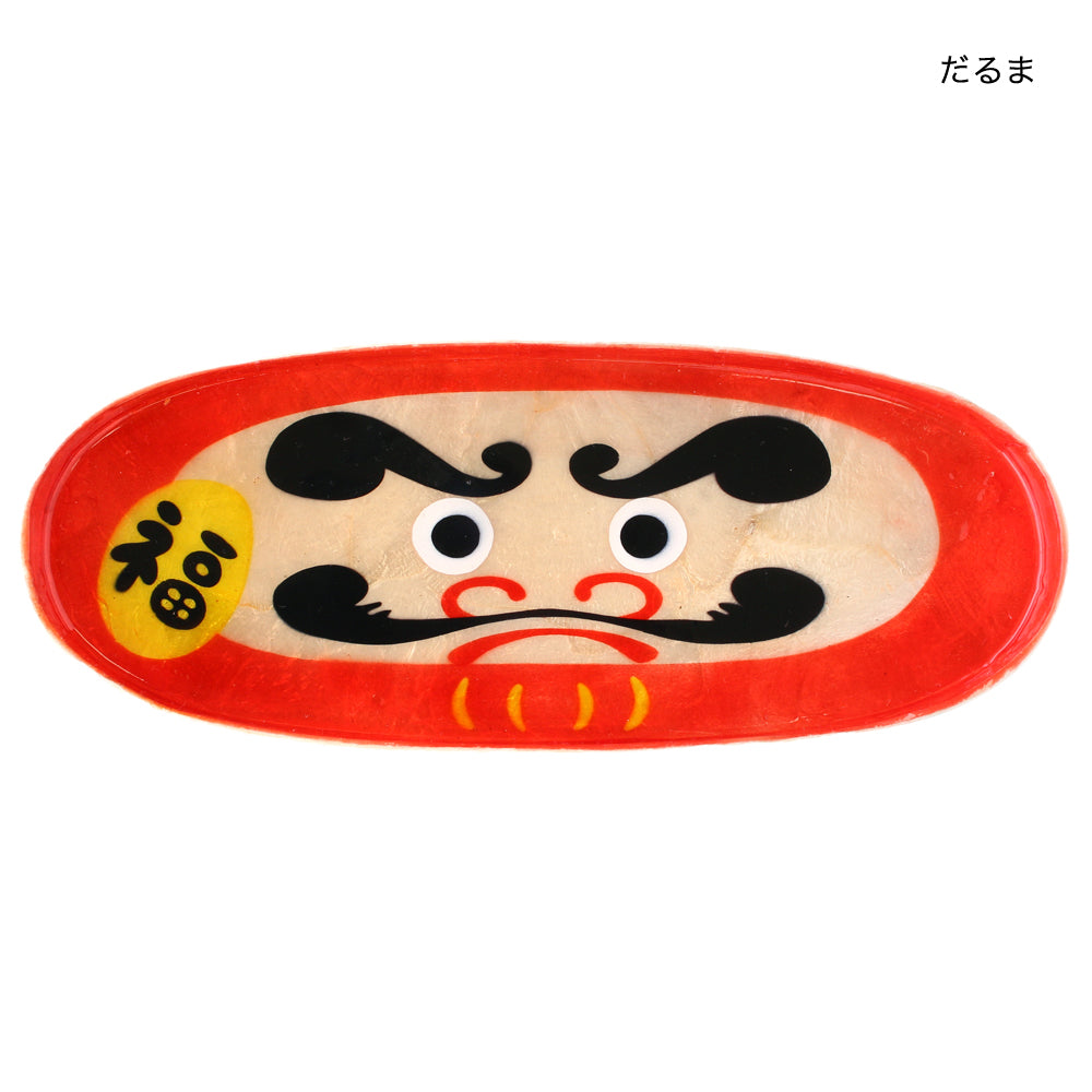 【預訂】貝殼製 可愛動物小托盤 - 達磨